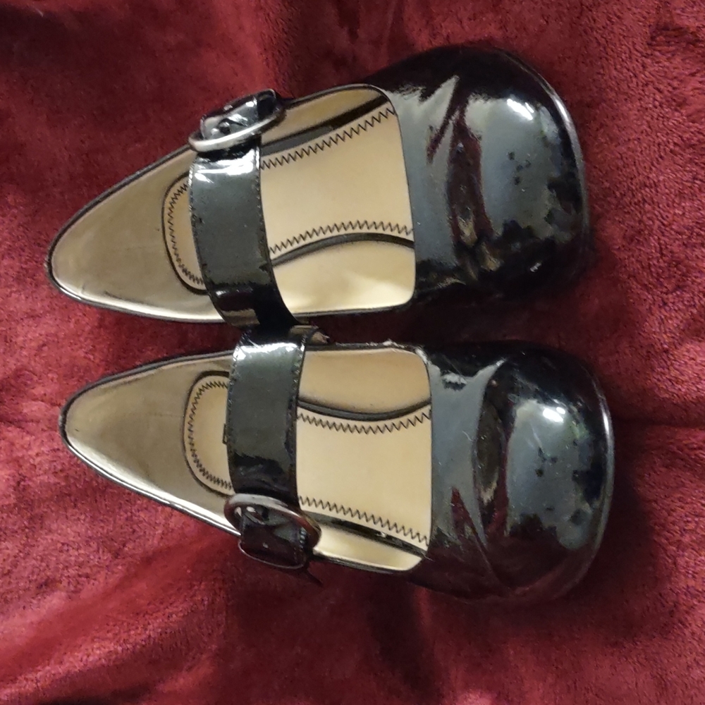 BP. High heel shoes black, patent leather size 9